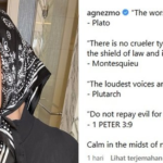 Agnez Mo Beri Sindiran Halus Lewat Instagram
