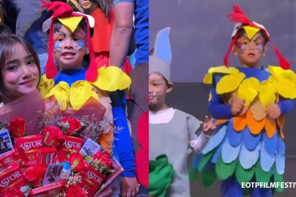 Bikin Gemas, Gala Sky Tampil di Sekolah dengan Kostum Ayam Gala Sky