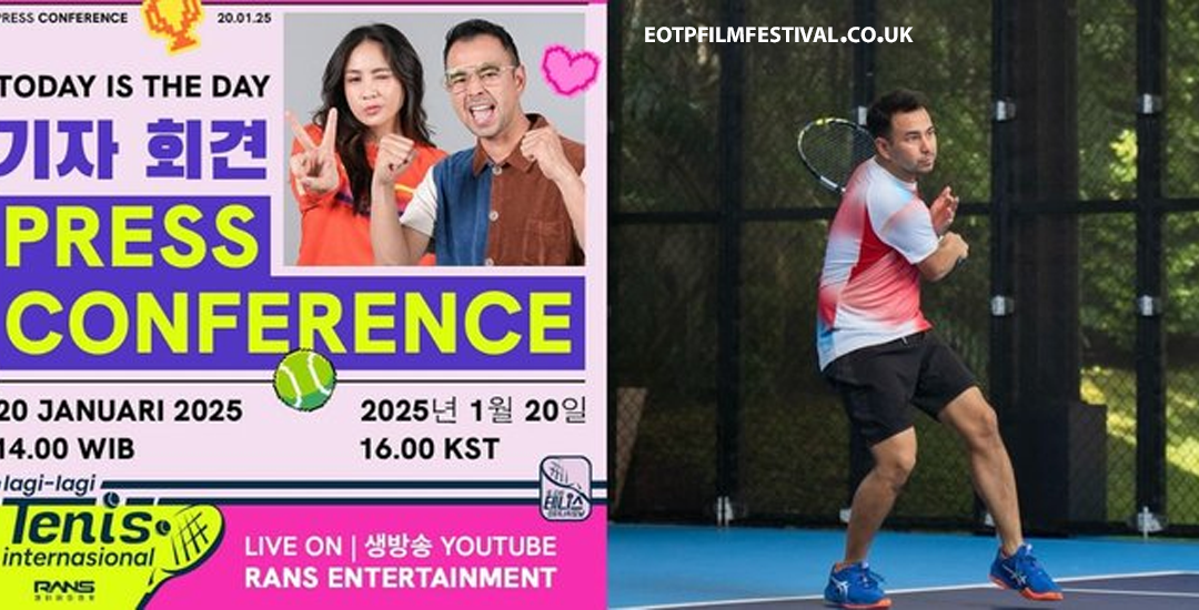 Raffi Ahmad Bawa Selebriti Korea di Ajang Lagi-lagi Tenis Internasional