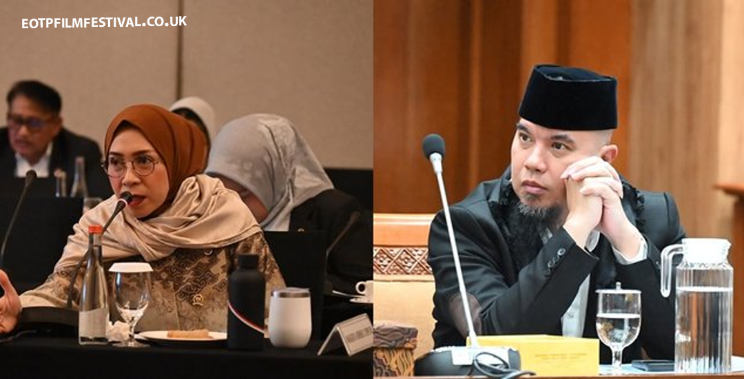 Melly Goeslaw & Ahmad Dhani Nyanyi di Rapat Komisi X DPR RI
